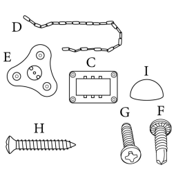 Cover Butler Hardware Kit